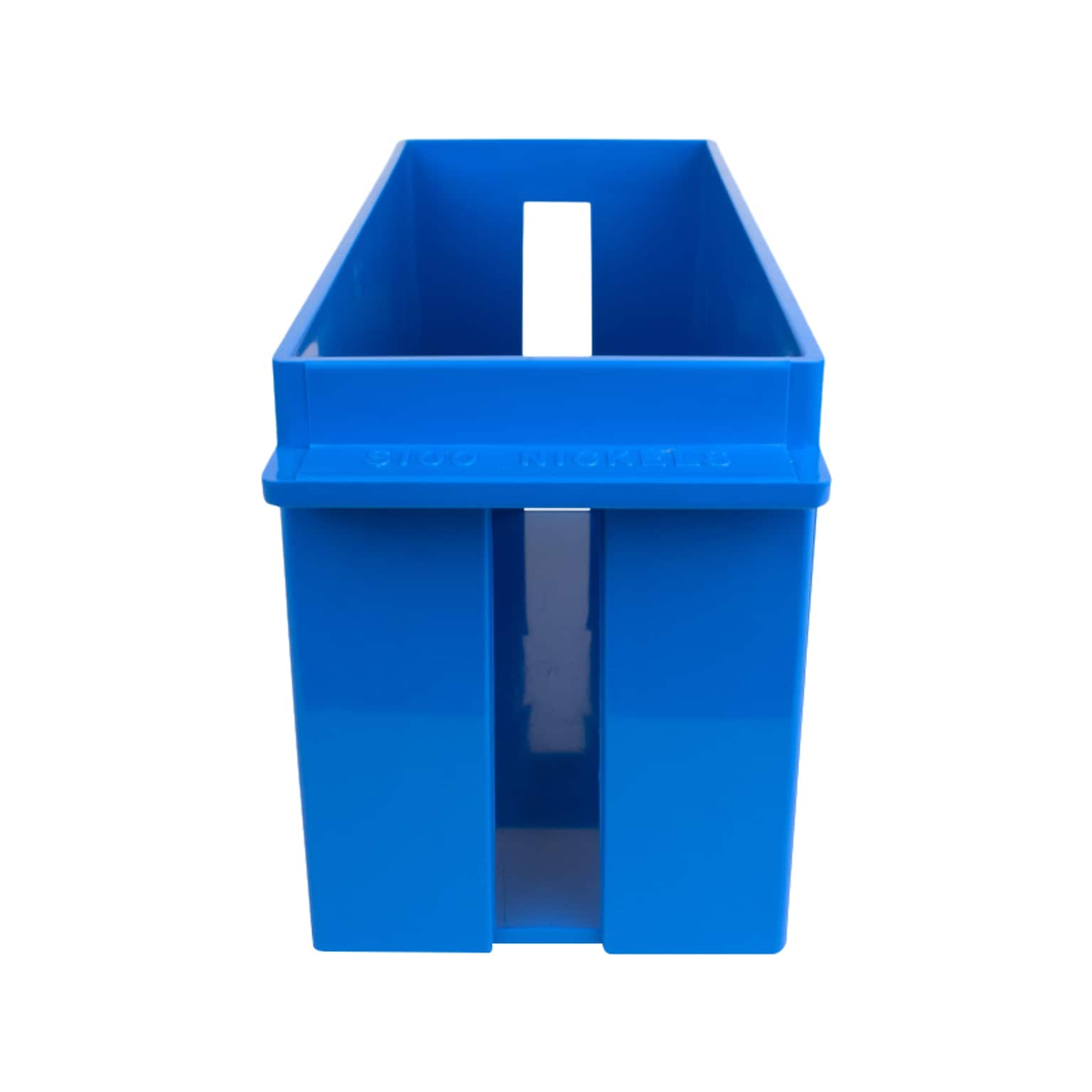 CONTROLTEK Nickels Coin Tray, 1 Compartment, Blue (560164)