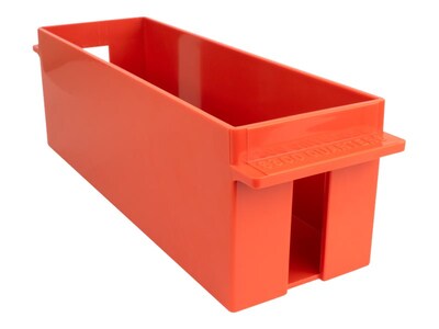 CONTROLTEK Quarters Coin Tray, 1 Compartment, Orange (560168)