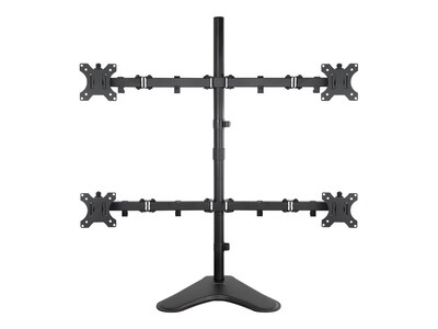 Mount-lt! Adjustable Monitor Stand, Up to 32, Black (MI-2784)