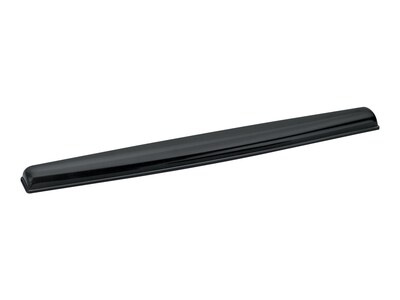 Fellowes Crystal Gel Wrist Rest, Non-Skid Backing, Black (9112201)