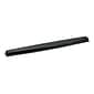 Fellowes Crystal Gel Wrist Rest, Non-Skid Backing, Black (9112201)