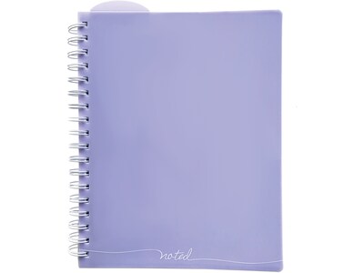 Carolina Pad Noted Premium Executive Notebook, 7.38" x 9.5", Lined, 100 Sheets, Assorted Colors (13008)