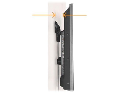 Mount-It! No Stud Fixed Wall TV Mount, 110 lbs. Max. (MI-376)