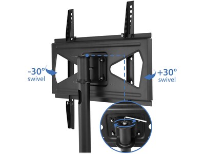 Mount-It! Bolt Down Desk TV Mount, 110 lbs. Max. (MI-854)