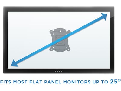 Mount-It! Tilt Wall TV Mount for Up To 24" Monitors (MI-2829)