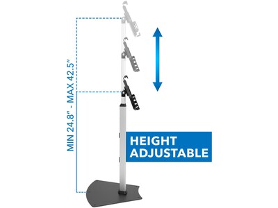 Mount-It! Tablet Floor Stand MI-3786 with Cable Lock