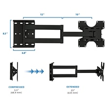 Mount-It! Full-Motion TV Mount (MI-411)