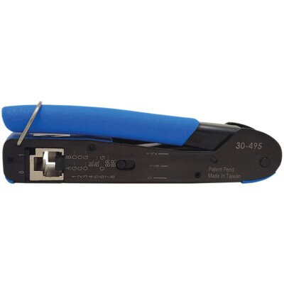 Ideal 30-495 Ft-45 Feed-thru Mod Plug Crimp Tool (IDI30495)