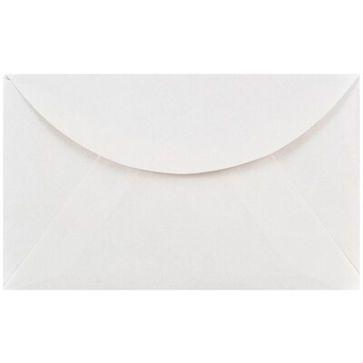 JAM Paper 2Pay Mini Commercial Envelopes, 2.5 x 4.25, White, Bulk 1000/Carton (0201215B)