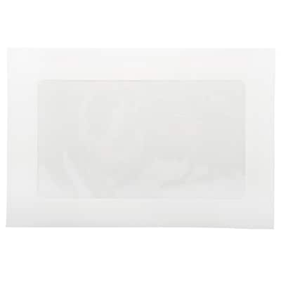 JAM Paper Window Envelope, 6 x 9, White, 1000/Carton (0223933C)