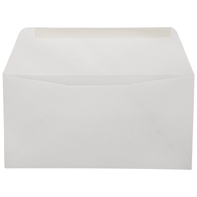 JAM Paper #16 Business Envelope, 6 x 12, White, 250/Box (1633178C)