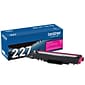 Brother TN227 Black/Cyan/Magenta/Yellow High Yield Toner, 4/Pack