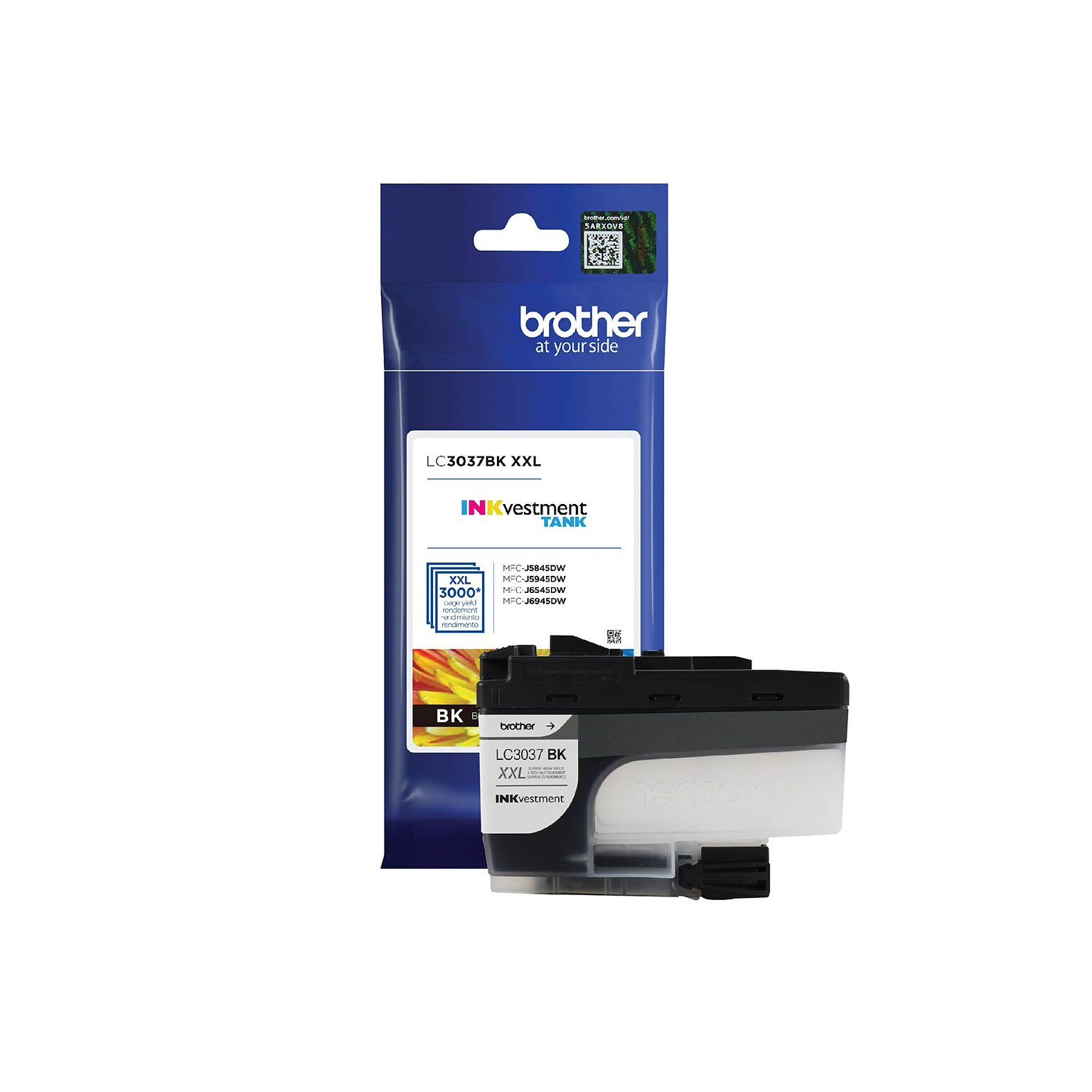 Brother Black Super High-Yield Ink Tank Cartridge   (LC3037BK)