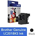 Brother LC201BKS Black Standard Yield Ink Cartridge   (LC201BKS)