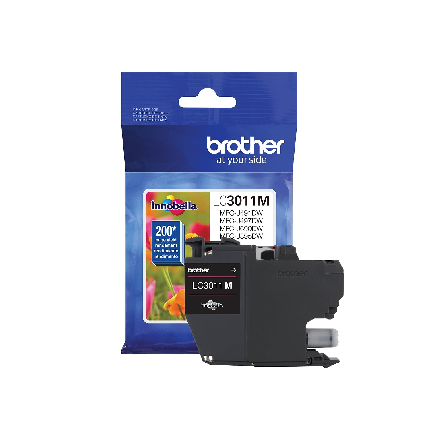 Brother LC3011M Magenta Standard Yield Ink Cartridge