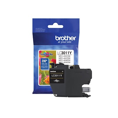 Brother LC3011Y Yellow Standard Yield Ink Cartridge