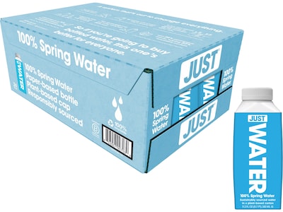 Just Water, 11.2 Oz., 24/Carton (00703)