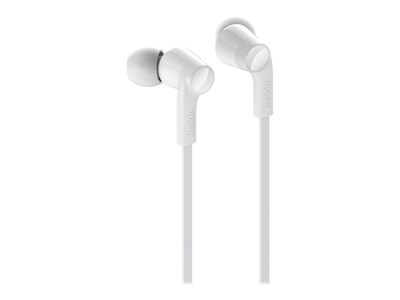 Belkin ROCKSTAR Stereo Headphones, White (G3H0001btWHT)