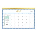 2020-2021 Blue Sky 11 x 17 Desk Pad Calendar, Shoji, Multicolor (120071)