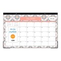 2020-2021 Blue Sky 11 x 17 Desk Pad Calendar, Lilou, Multicolor (119486)