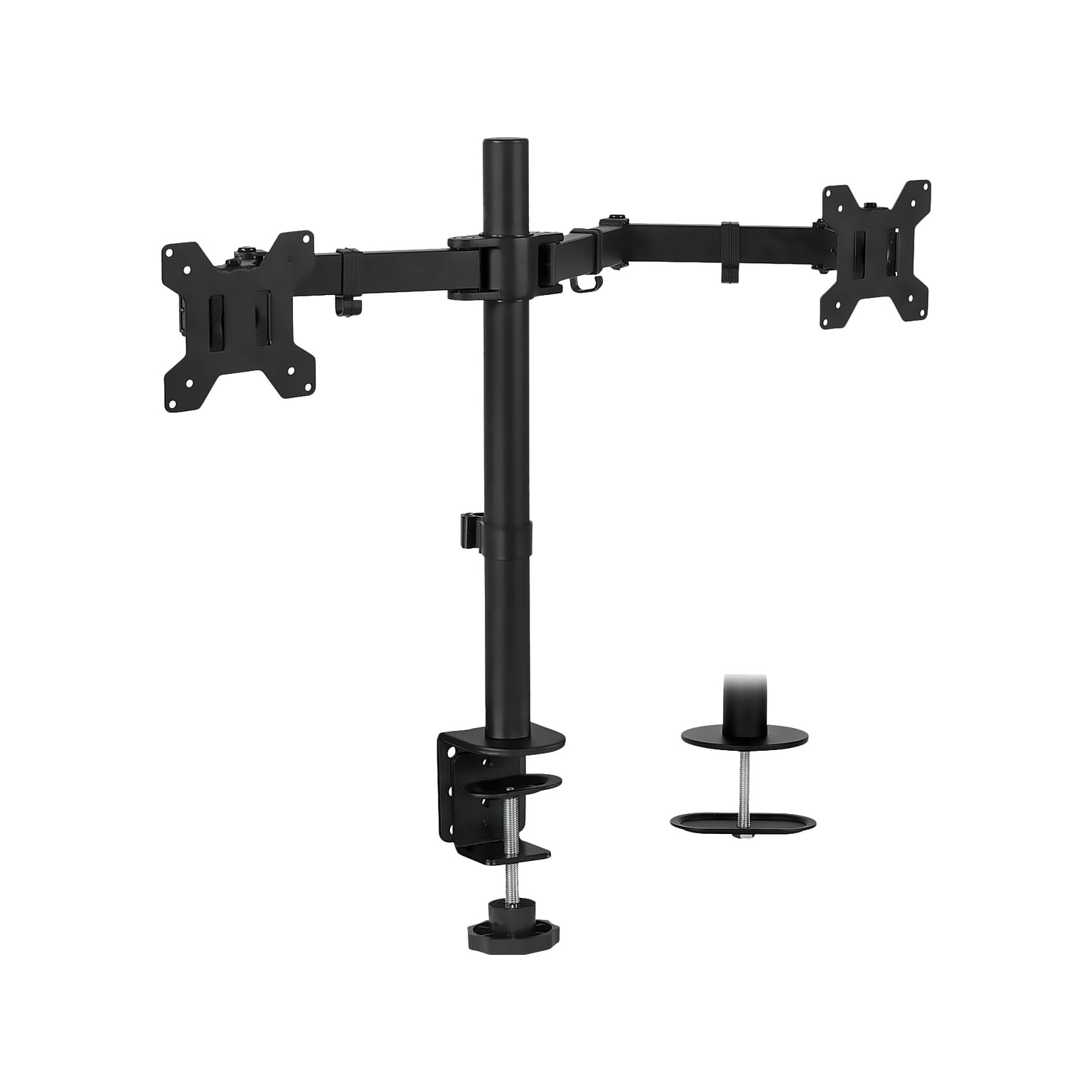 Mount-lt! Adjustable Full Motion Monitor Arm Mount, Up to 32 Monitor, Black (MI-2752L)