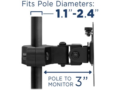 Mount-It! Truss/Pole TV Mount, 17.6 lbs. Max. (MI-390)