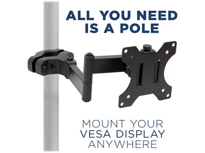 Mount-It! Full-Motion Truss/Pole TV Mount, 17.6 lbs. Max. (MI-391)