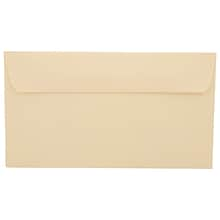 JAM Paper #6 3/4 Business Envelope, 3 5/8 x 6 1/2, Ivory, 250/Box (357612640H)