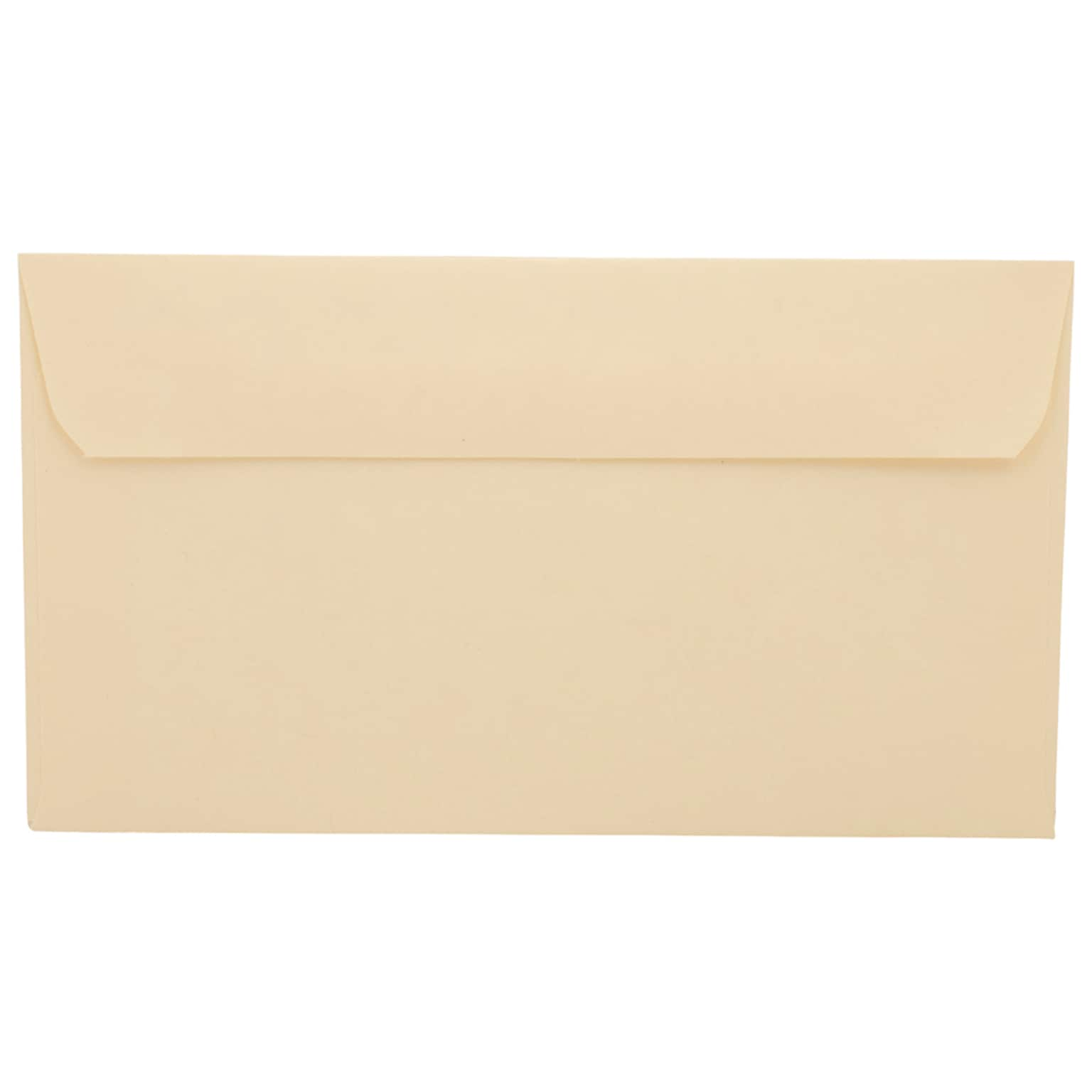 JAM Paper #6 3/4 Business Envelope, 3 5/8 x 6 1/2, Ivory, 25/Pack (357612640B)