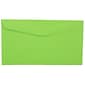 JAM Paper #6 3/4 Business Envelope, 3 5/8 x 6 1/2, Light Green, 50/Pack (457611417I)