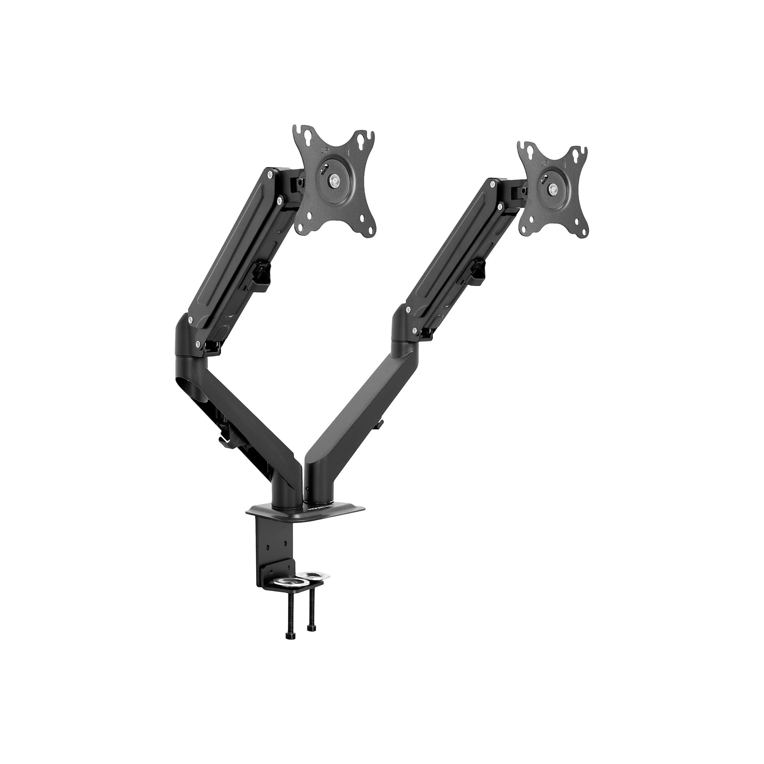 Mount-It! Adjustable Monitor Arm, Up to 27, Black (MI-5762)