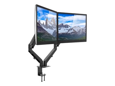 Mount-It! Adjustable Monitor Arm, Up to 27", Black (MI-5762)