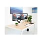 Mount-It! Adjustable Monitor Arm, Up to 27", Black (MI-5762)