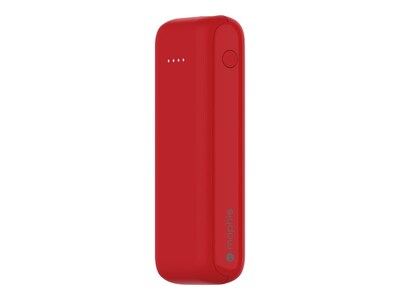 mophie USB Power Bank for Most Smartphones, 5200mAh, Red (401103988)