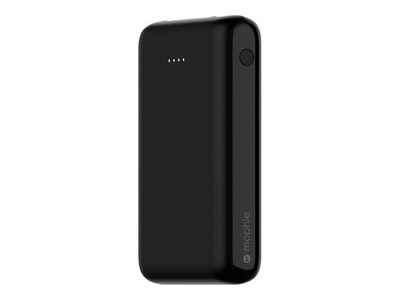 mophie USB Power Bank for Most Smartphones, 10400mAh, Black (401103679)