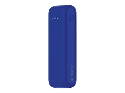 mophie USB Power Bank for Most Smartphones, 5200mAh, Blue (401104000)