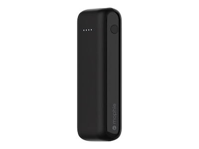 Mophie USB Power Bank for Most Smartphones, 5200mAh, Black (401103680)