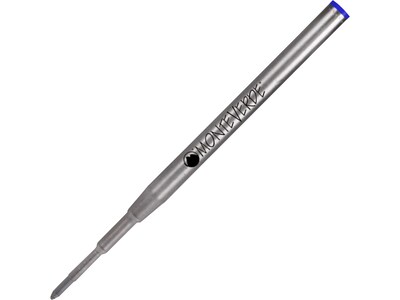 YAFA® Monteverde USA® Soft Roll™ Ballpoint Pen Refill, Medium Point, Blue Ink, 2/Pack (M132BU)