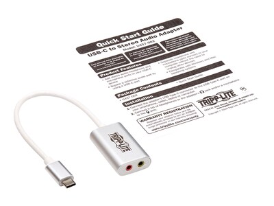 Tripp Lite USB C Male/Female, Silver (U437-002)