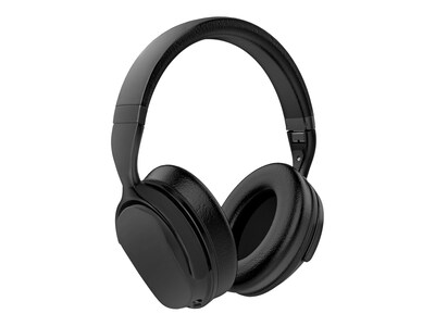 Wicked Audio HUM 1000 Wireless Bluetooth Stereo Headphones, Black (WI-BTNC1000)