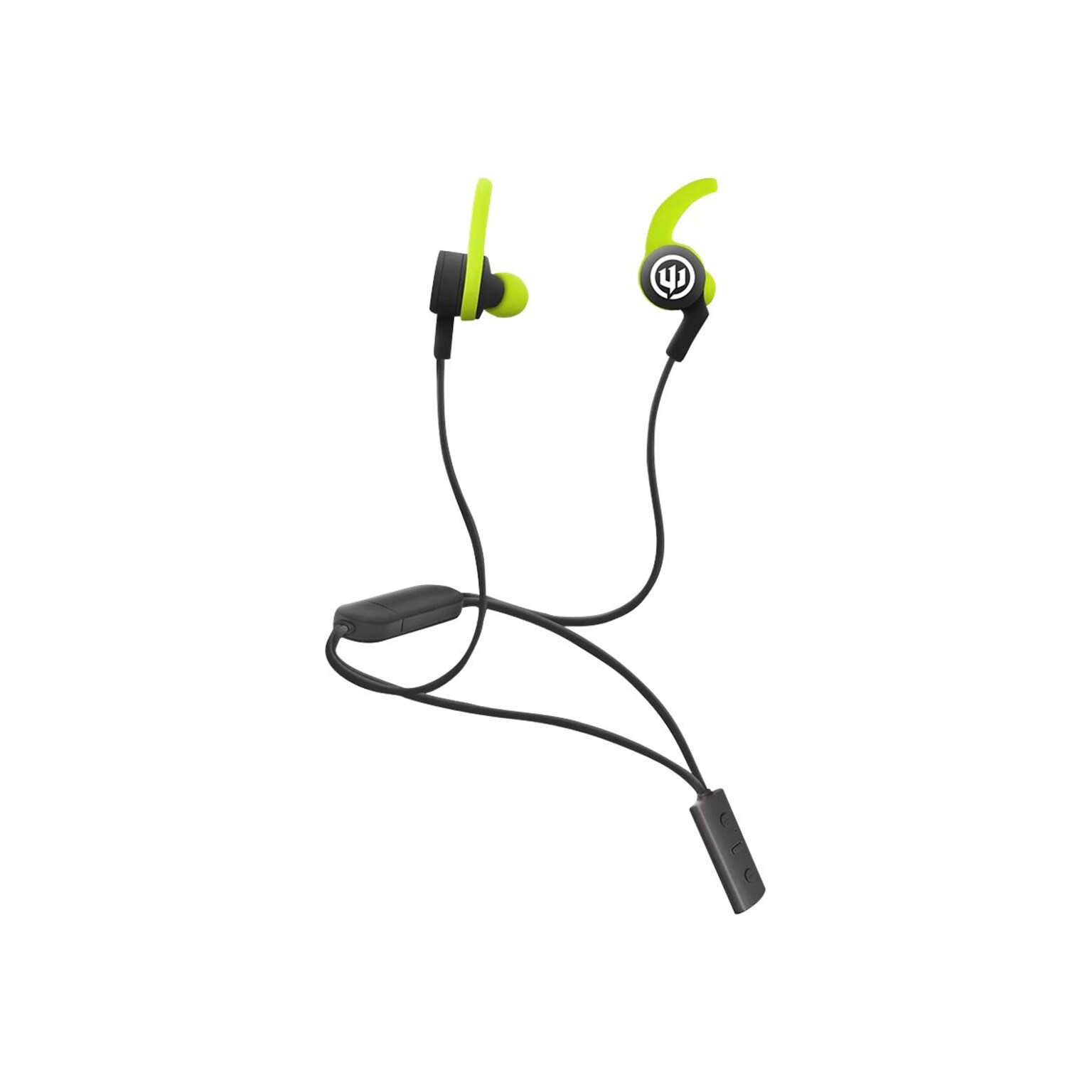 Wicked Audio Shred2 Wireless Bluetooth Stereo Headphones, Lime Freak (WI-BT3670)