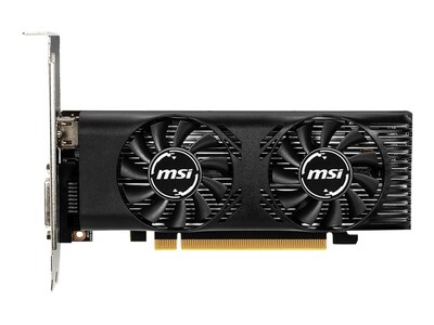 MSI G16504TPC GTX 1650 4GT LP DVI PCI Express 3.0 4GB Video Graphics Card