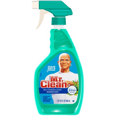 Mr. Clean All-Purpose Cleaner, Febreze Meadows & Rain, 32 Oz. (16356)