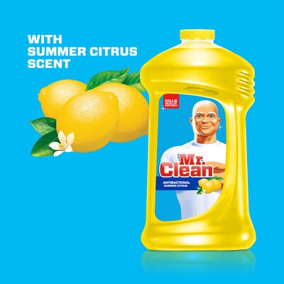 Mr. Clean Multipurpose Cleaner, Summer Citrus Scent, 128 oz. (23123)