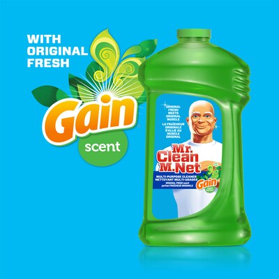Mr. Clean Multipurpose Cleaner, Gain Scent, 128 oz. (96435)