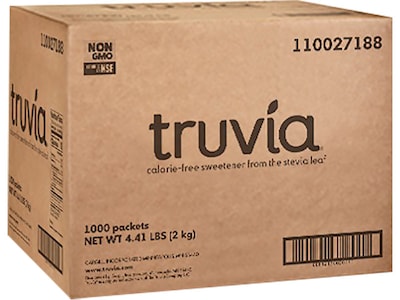 Truvia Natural Sweetener, 1000/Carton (110027188)