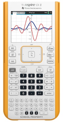 Texas Instruments TI Nspire CX II Graphing Calculator, 10/PK
