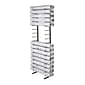 Brookside Design Vis-i-Rack High Capacity 16 Bin Blueprint Roll File Storage Rack, Textured Black (VR165)