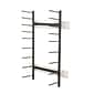 Brookside Design Vis-i-Rack 44"H High Capacity Blueprint Storage, Textured Black (VRW46)