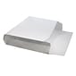 JAM Paper Peel & Seal Booklet Envelope, 12" x 16" , White, 100/Pack (376634198B)